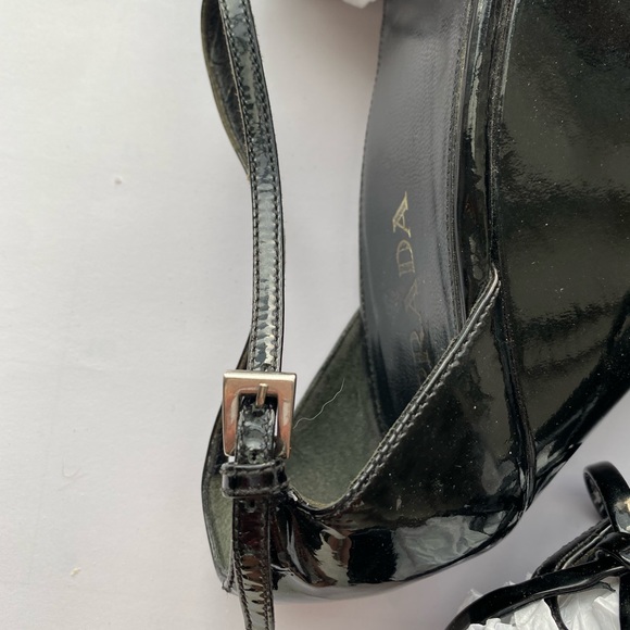 Patient Leather Platform Sandals - Picture 5 of 8